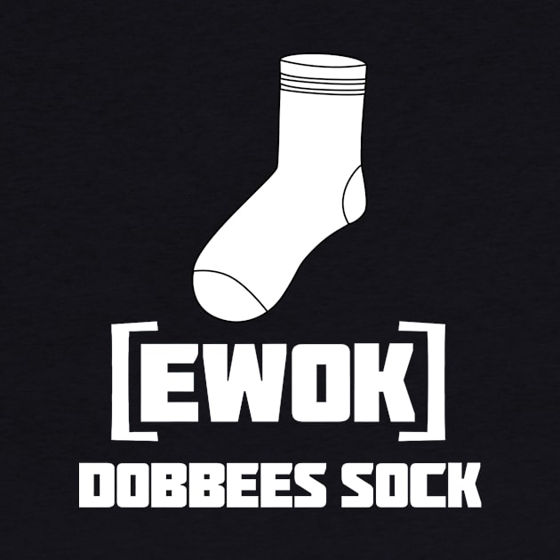 EWOK Founder Limited Design - DOBBEES SOCK large emblem by EwokSquad